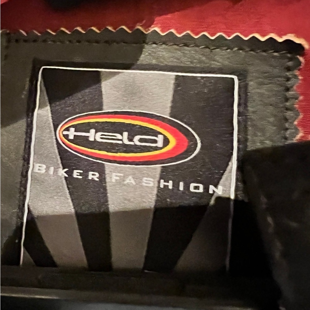 Women’s HELD leather Motorcycle jacket with inner pads RARE! Not an imitation! - Picture 4 of 10